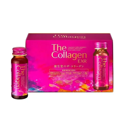 Nước uống The Collagen EXR Shiseido Nhật Bản (Hộp 12 lọ x 50ml)