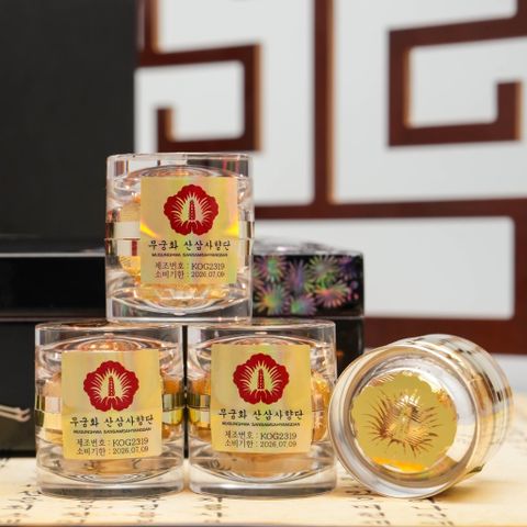 An Cung Thiên Sâm Núi Xạ Hương Mugunghwa Hàn Quốc - Hộp 10 Viên Bổ Dưỡng, Phòng Ngừa Tai Biến, Tăng Cường Sức Khỏe