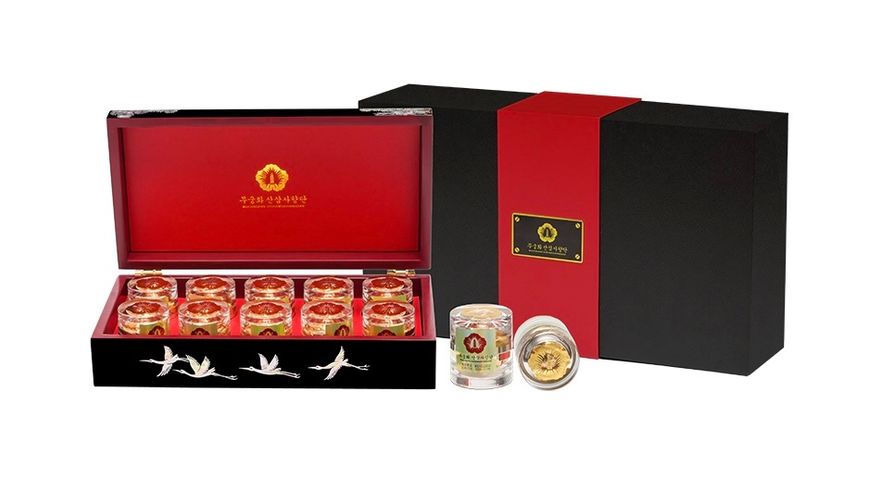 An Cung Thiên Sâm Núi Xạ Hương Mugunghwa Hàn Quốc - Hộp 10 Viên Bổ Dưỡng, Phòng Ngừa Tai Biến, Tăng Cường Sức Khỏe