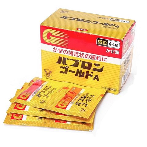 Bột Uống Giảm Cảm Cúm Taisho Pabron Gold A - Hỗ Trợ Ngăn Ngừa Cảm Lạnh, Dễ Dàng Hấp Thụ, Thích Hợp 12 Tuổi Trở Lên