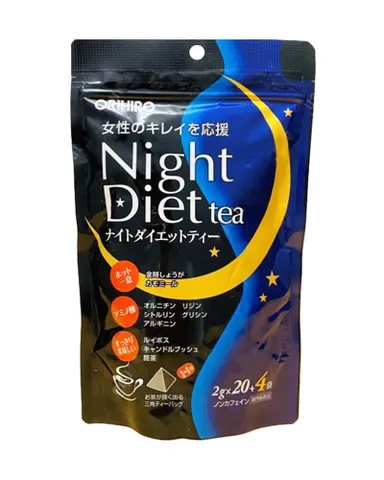Trà Night Diet Orihiro Nhật Bản Hỗ Trợ Giảm Cân