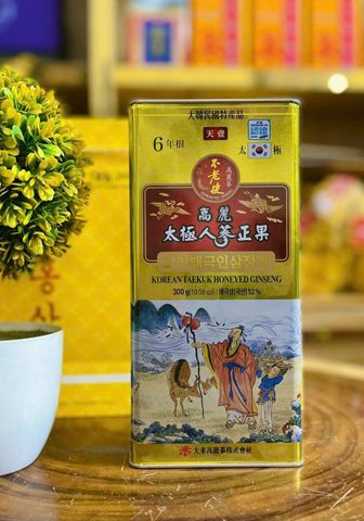 Thái Cực Sâm Mật Ong Daedong - Ginseng Hàn Quốc 6 Năm Tuổi Hỗ Trợ Tăng Cường Sức Đề Kháng và Cải Thiện Sức Khỏe