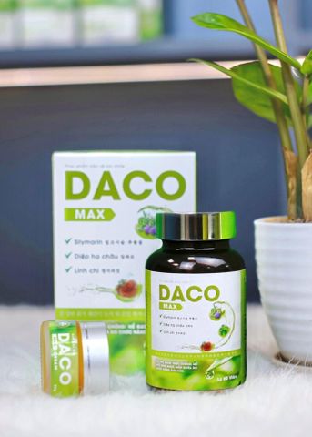 Daco Max Viên Uống Hỗ Trợ Tăng Cường Chức Năng Gan (Hộp 60 Viên)
