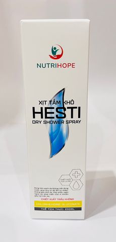 Xịt tắm khô Hesti dùng trong mọi điều kiện