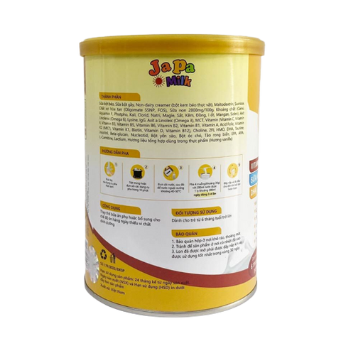 Japa Milk Chính Hãng Sữa Non Giúp Bé Tăng Cân Hộp 400gr