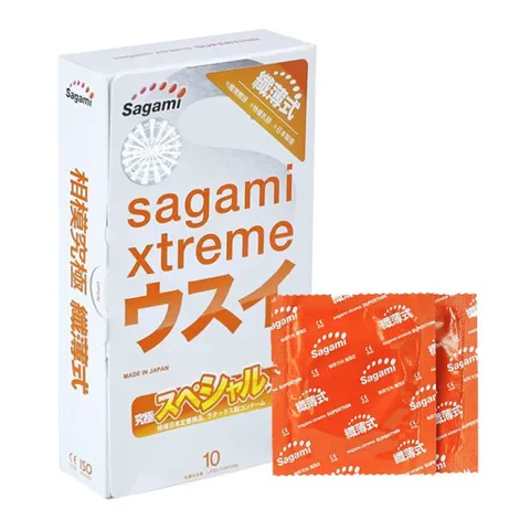 Sagami Latex - Bao Cao Su Mỏng Cao Cấp Nhật Bản