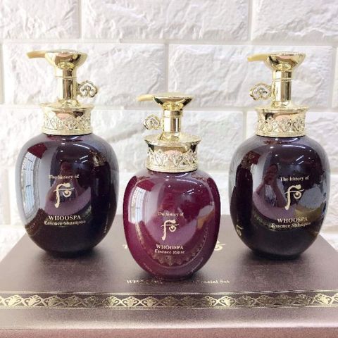 Bộ Dầu Gội Thảo Dược Đông Y Whoo Spa Hair Special Set 920ml - Giúp Ngăn Rụng Tóc và Chăm Sóc Tóc Khỏe Mạnh
