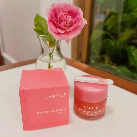 Mặt Nạ Ngủ Môi Laneige Lip Sleeping Mask Berry 20g - Dưỡng ẩm & Làm mềm môi, Chiết xuất quả mọng, Mỹ phẩm Hàn Quốc