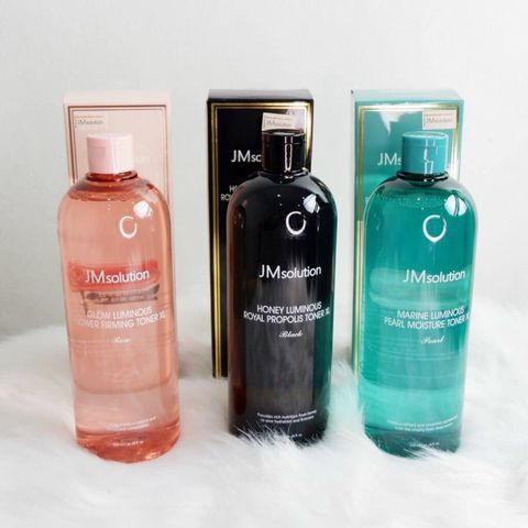 Nước Hoa Hồng JM Solution Luminous Toner 600ml - Cấp Ẩm, Dịu Mát Da, Giúp Se Khít Lỗ Chân Lông, Phù Hợp Mọi Loại Da