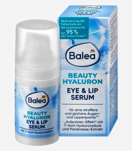 Serum Chống Nhăn Vùng Mắt, Môi Balea 15ml,Chính Hãng Đức