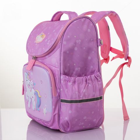 Balo chống gù màu hồng - Ngựa Pony TT LIFE 110-7