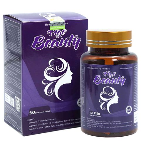 Viên Uống Ago Beauty Hỗ trợ Tăng Cường Nội Tiết Tố Nữ