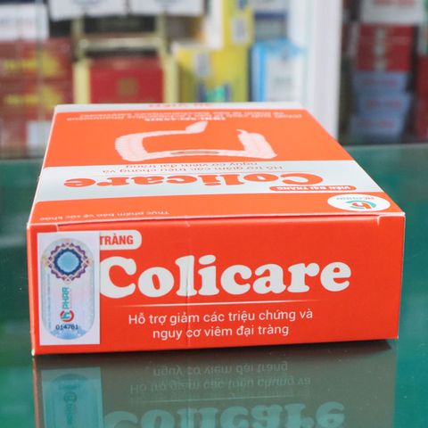 Viên uống hỗ trợ đại tràng Colicare hộp 30 viên