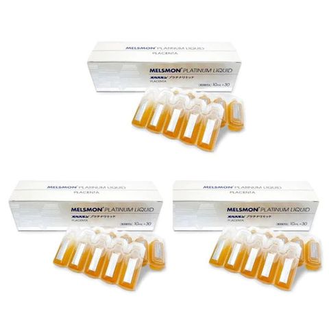 Nước Uống Trắng Da Nhau Thai Ngựa Melsmon Platinum Liquid Placenta Nhật Bản - Giải Pháp Dưỡng Da, Bổ Sung Dinh Dưỡng Cho Phụ Nữ
