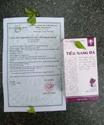 Tiêu Nang Đà Viên Uống Dùng Cho Phụ Nữ