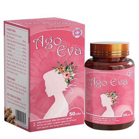 Ago Eva Viên Uống Hỗ Trợ Giảm Rối Loạn Kinh Nguyệt Hộp 50 Viên