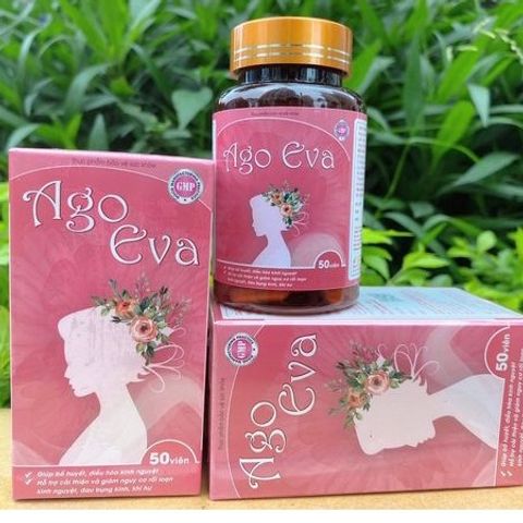 Ago Eva Viên Uống Hỗ Trợ Giảm Rối Loạn Kinh Nguyệt Hộp 50 Viên
