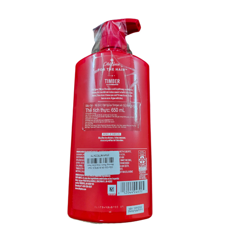 Dầu Gội Hương Nước Hoa dành cho nam OLD SPICE - Gỗ Đàn Hương