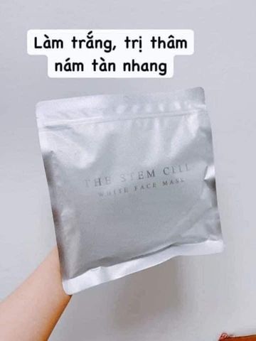 Mặt Nạ The Stem Cell Chống Lão Hóa 30 Miếng - Nhật Bản, 4 Màu Mặt Nạ Dưỡng Da, Phục Hồi Sáng Da, Cấp Ẩm Tối Ưu