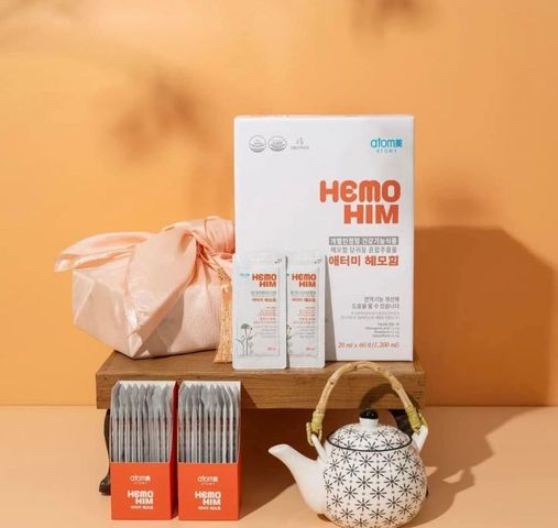 Nước Uống Thảo Mộc HEMOHIM Atomy - Thức Uống Tăng Cường Miễn Dịch, Hỗ Trợ Sức Khỏe, Hộp 60 Gói x 20ml Hàn Quốc