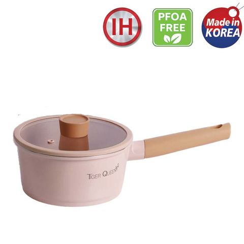Nồi Quánh Ceramic Từ Tính Tiger Queen CWCP-18B 18cm - Sang Trọng Chịu Nhiệt - Dung Tích 1.9L, Chống Dính, Dễ Vệ Sinh