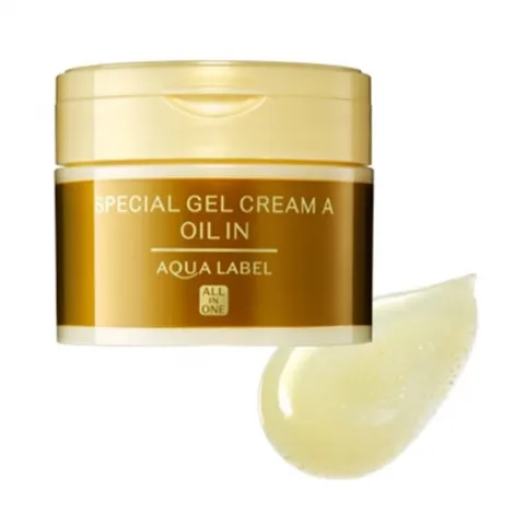 Kem Dưỡng Ẩm Tái Tạo Da Shiseido Aqua Label Special Oil In Gel Cream 90g - Chống Lão Hóa, Giữ Ẩm, Tăng Đàn Hồi Da