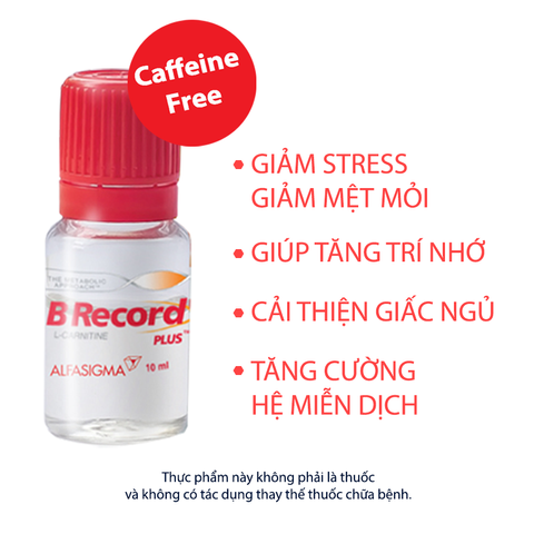 B Record Plus phục hồi sức khỏe, giảm nhanh mệt mỏi
