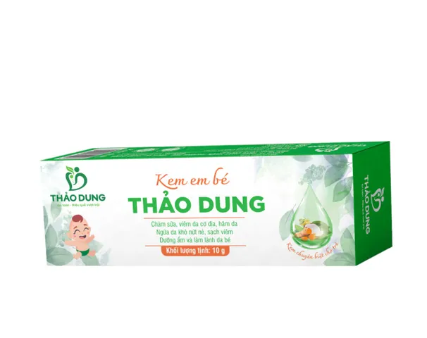 Kem em bé Thảo Dung hỗ trợ chàm sữa, viêm da, hăm da, da khô...