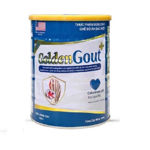 Golden G.o.u.t Sữa Non Hổ Trợ Bổ Sung Dinh Dưỡng Cho Người Bị Gút