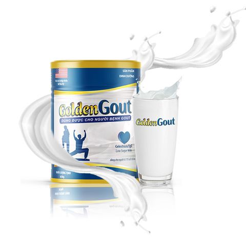 Golden G.o.u.t Sữa Non Hổ Trợ Bổ Sung Dinh Dưỡng Cho Người Bị Gút