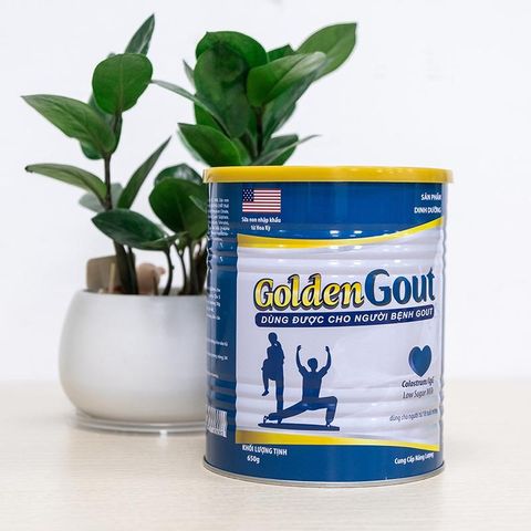 Golden G.o.u.t Sữa Non Hổ Trợ Bổ Sung Dinh Dưỡng Cho Người Bị Gút