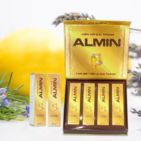 Viên Sủi Almin Hỗ Trợ Cải Thiện Viêm Đại Tràng | Hộp 20 Viên