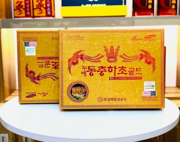 Nước đông trùng hạ thảo Kanghwa Hàn Quốc hộp 60 gói x 30ml