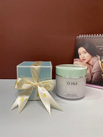 Kem Massage Ohui Tender - Kem Dưỡng Da Mặt 230ml Tăng Cường Sinh Khí, Giúp Trẻ Hóa Và Chống Lão Hóa Da