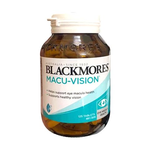 Viên Uống Bổ Mắt Blackmores Macu Vision 125 Viên - Bảo Vệ Mắt Khỏe Mạnh, Giảm Mỏi Mắt, Chống Oxy Hóa, Hàng Úc Chính Hãng