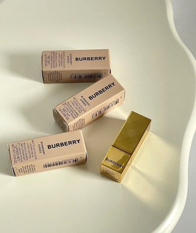 (106) Son Burberry matte the red  mini lì siêu mịn mượt Anh Quốc