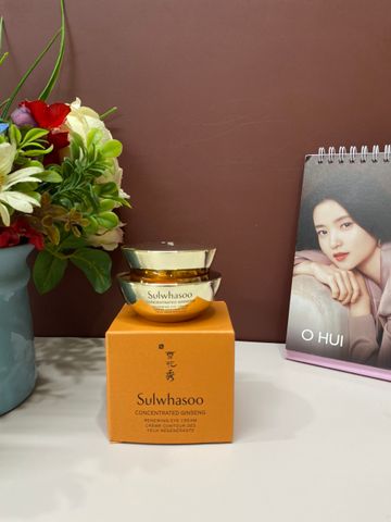 Kem dưỡng mắt nhân sâm Sulwhasoo giúp giảm nhăn, bọng mắt, quầng thâm