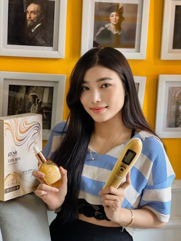 Bộ Lược Massage và Serum Kích Mọc Tóc Genie Bio Complex B11 - Giải Pháp Tăng Cường Sức Khỏe Tóc và Da Đầu