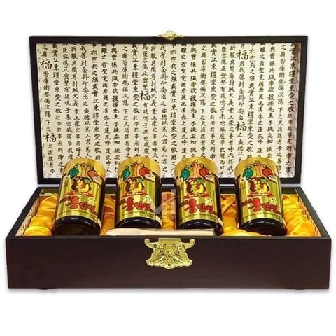 Cao Hồng Sâm Hàn Quốc Kanghwa Hộp Gỗ 250g x 4 Lọ - Thực Phẩm Bảo Vệ Sức Khỏe, Tăng Cường Đề Kháng, Giảm Căng Thẳng