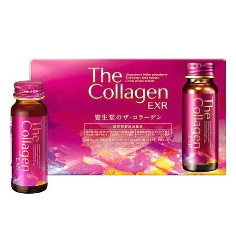 The Collagen EXR Shiseido dạng nước uống Hộp 10 lọ uống liền