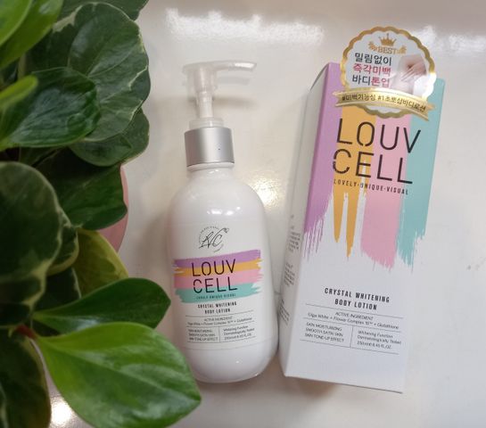 Sữa Dưỡng Thể Trắng Da Body Louv Cell Lotion Hàn Quốc 250ml - Dưỡng Ẩm, Làm Trắng Da, Giảm Thâm Nám, Ngừa Lão Hóa