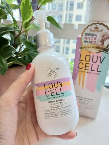 Sữa Dưỡng Thể Trắng Da Body Louv Cell Lotion Hàn Quốc 250ml - Dưỡng Ẩm, Làm Trắng Da, Giảm Thâm Nám, Ngừa Lão Hóa