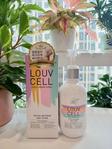 Sữa Dưỡng Thể Trắng Da Body Louv Cell Lotion Hàn Quốc 250ml - Dưỡng Ẩm, Làm Trắng Da, Giảm Thâm Nám, Ngừa Lão Hóa