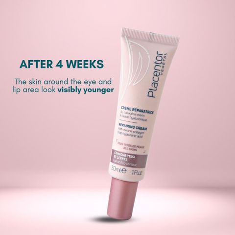 Kem Dưỡng Mắt Và Môi Placentor Repairing Cream - Cấp Ẩm, Giảm Nếp Nhăn, Phục Hồi Da Mềm Mại, Dành Cho Mọi Loại Da