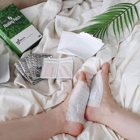 Miếng dán thải độc Healing Patch Hàn Quốc - Hộp 30 miếng
