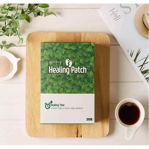 Miếng dán thải độc Healing Patch Hàn Quốc - Hộp 30 miếng