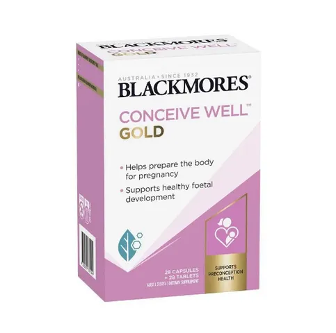 Tăng khả năng thụ thai Conceivewell Gold Blackmores Úc - Hộp 56 viên