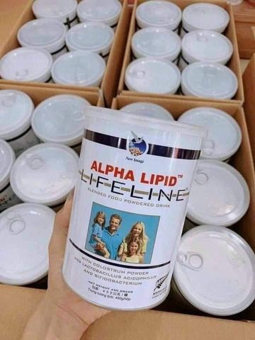 Sữa non Alpha Lipid Lifeline 450g - Tăng cường hệ miễn dịch, bổ sung canxi và lợi khuẩn cho sức khỏe toàn diện