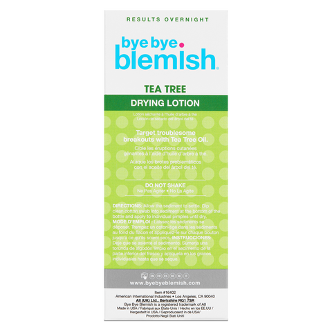 Chấm Mụn Dành Cho Da Dầu Bye Bye Blemish Tea Tree Drying Lotion