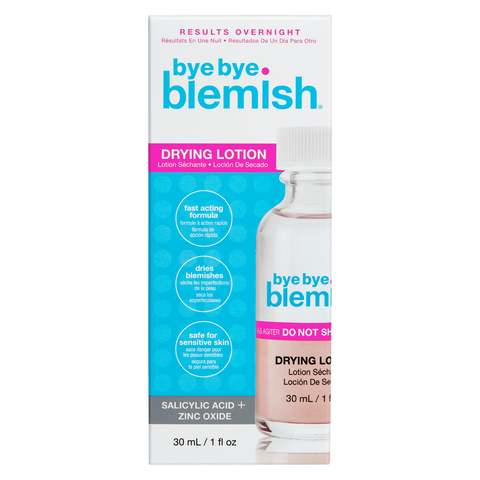 Lotion Chấm Mụn Bye Bye Blemish - Giảm Mụn Nhanh Cho Da Nhạy Cảm Với Sulfur & BHA, Hiệu Quả Chỉ Sau 1 Đêm